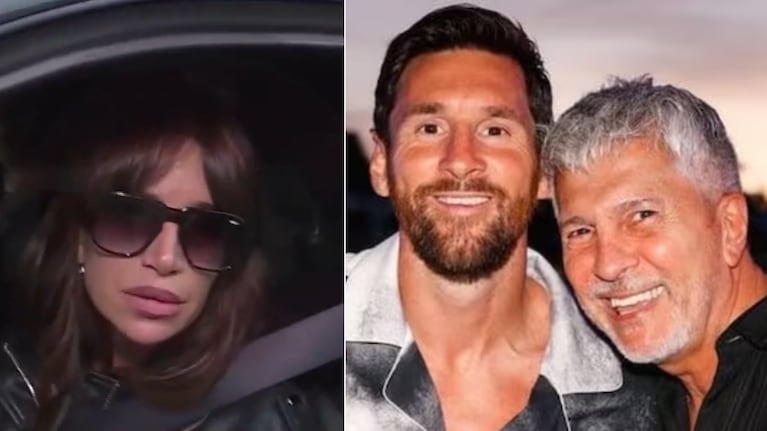 La actriz dijo al aire de Luzu que Jorge Messi había muerto.