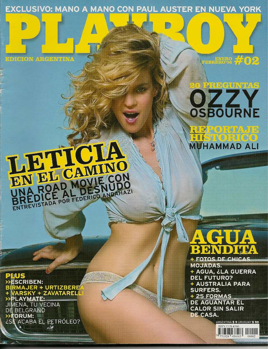 La actriz Leticia Bredice se animó para Playboy.