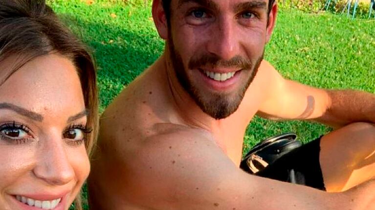 La actriz y el futbolista se habían casado a principios de febrero.