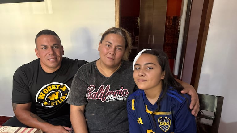 La adolescente de 14 años salvó a sus amigos en pleno temporal.