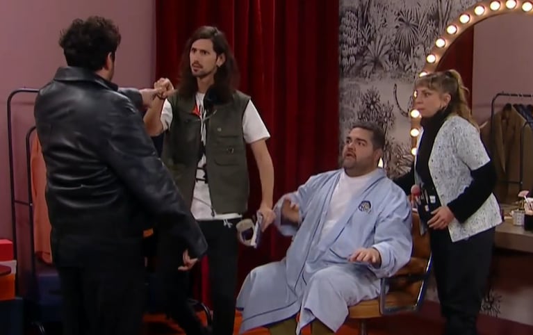 La advertencia de Homero Pettinato a Darío Barassi en Ahora Caigo: “Voy a hacerte m…” 