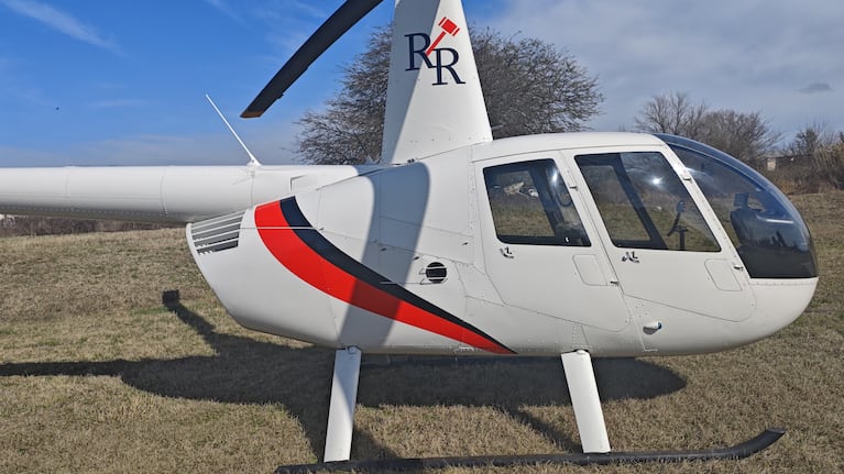 La aeronave que fue secuestrada en el interior de la provincia.