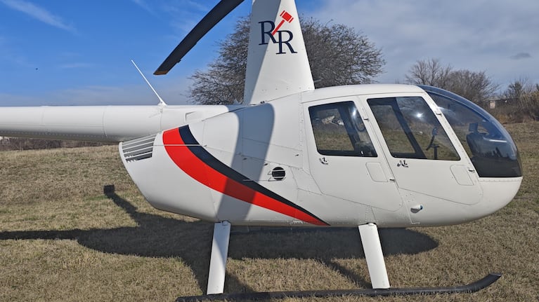 La aeronave que fue secuestrada en el interior de la provincia.