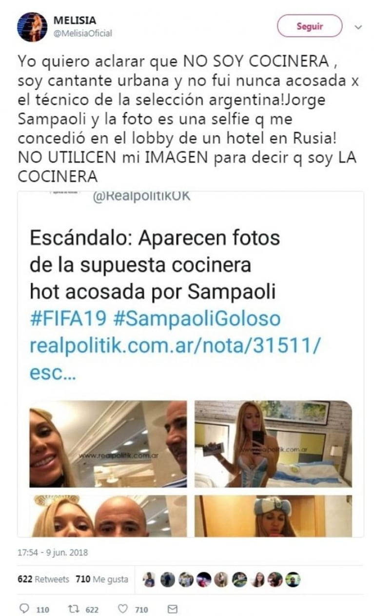 La AFA respaldó a Jorge Sampaoli tras un rumor por acoso sexual
