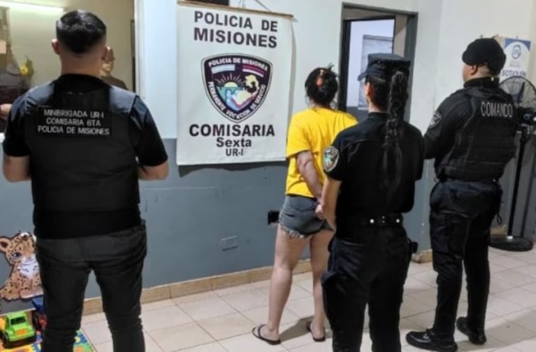La agresora quedó detenida tras morder a otra mujer.