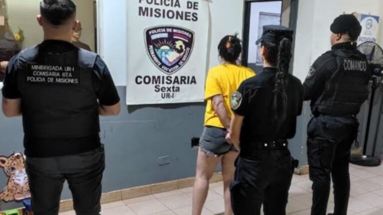 La agresora quedó detenida tras morder a otra mujer.
