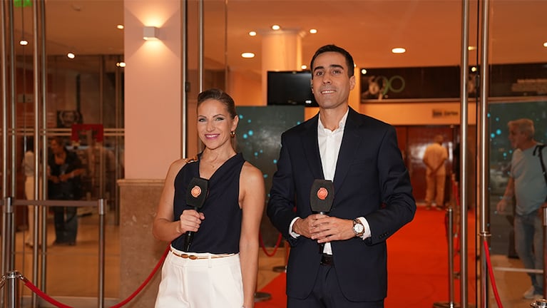 La alfombra roja en los 25 años de Telenoche.