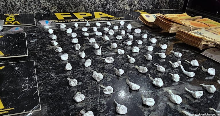 La allanaron por venta de drogas, quiso tirar la cocaína por el balcón y terminó detenida con su novio