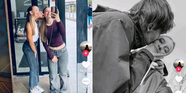 La amiga hizo el inesperado anuncio en TikTok.