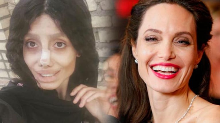 La Angelina Jolie iraní aseguró que las fotos no reflejan su "cara real"