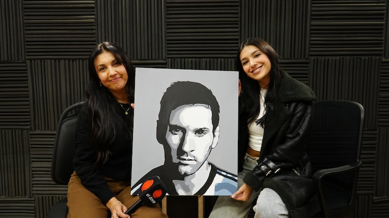 La artista contó detalles de su talento oculto con la pintura.