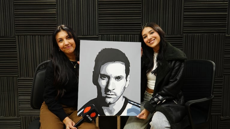 La artista contó detalles de su talento oculto con la pintura.