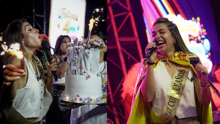 La artista cumplió 4 años en LBC.