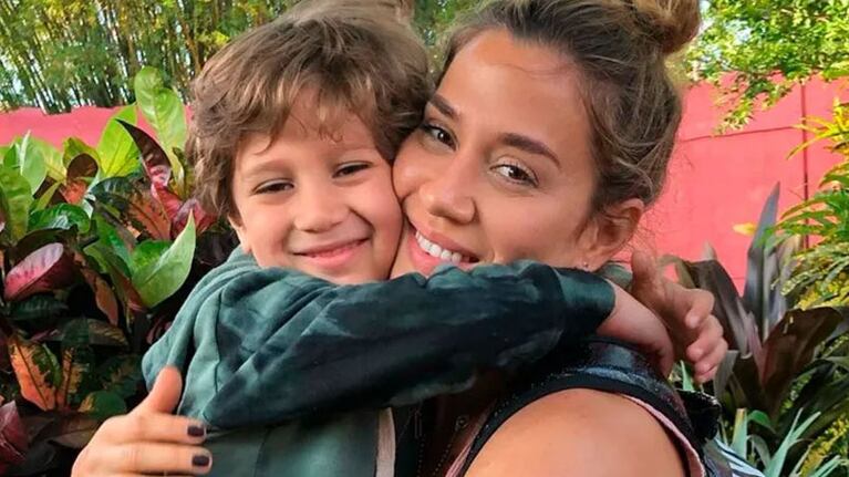 La artista expresó todo su amor por su hijo Morrison.