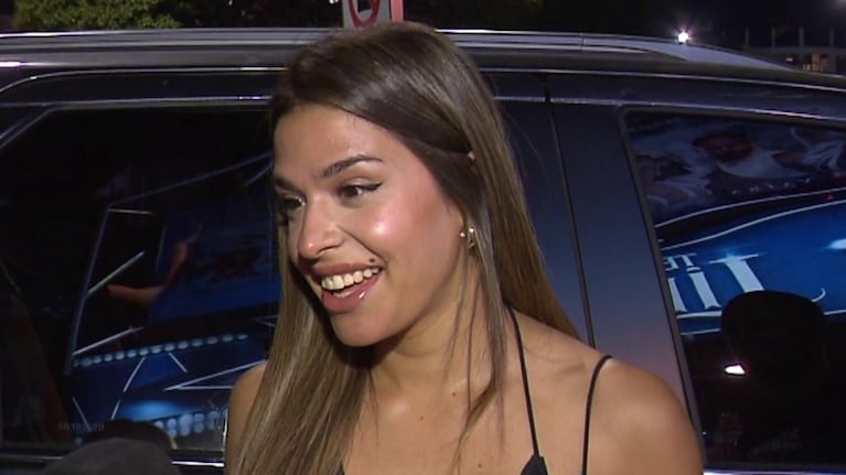 La artista formó parte del espectáculo de Facu Mazzei.