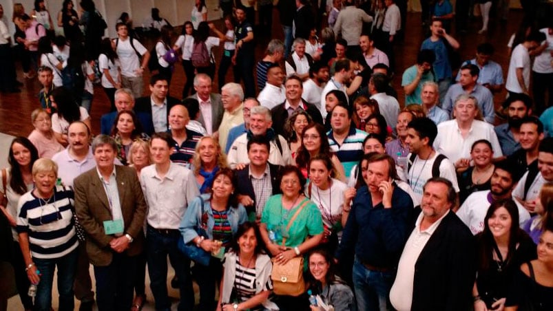 La Asamblea aprobó la reforma electoral de la UNC en el predio de Feriar.