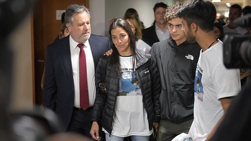 La audiencia se reanudará el viernes en Tribunales II. Foto: Lucio Casalla/El Doce.