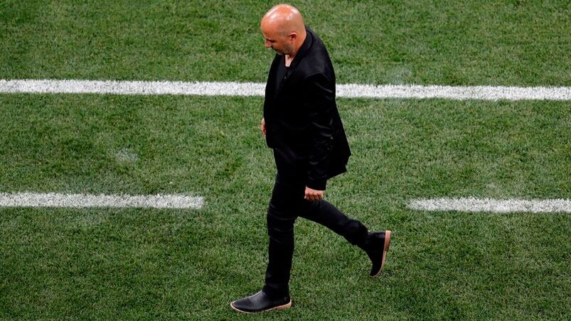 La autocrítica de Sampaoli tras el partido.