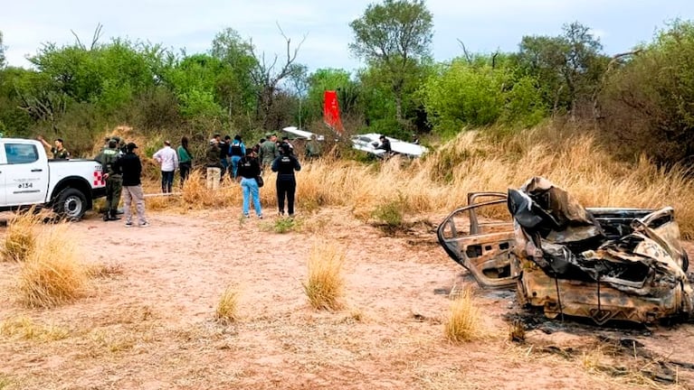 La avioneta estrellada transportaba cocaína desde Bolivia.