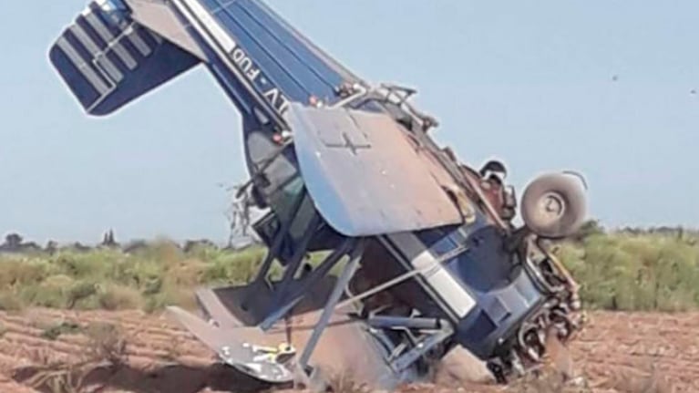 La avioneta habría tenido un desperfecto técnico en su motor.
