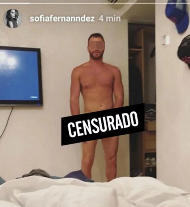 La azafata de Guido Kaczka subió una foto de su novio desnudo