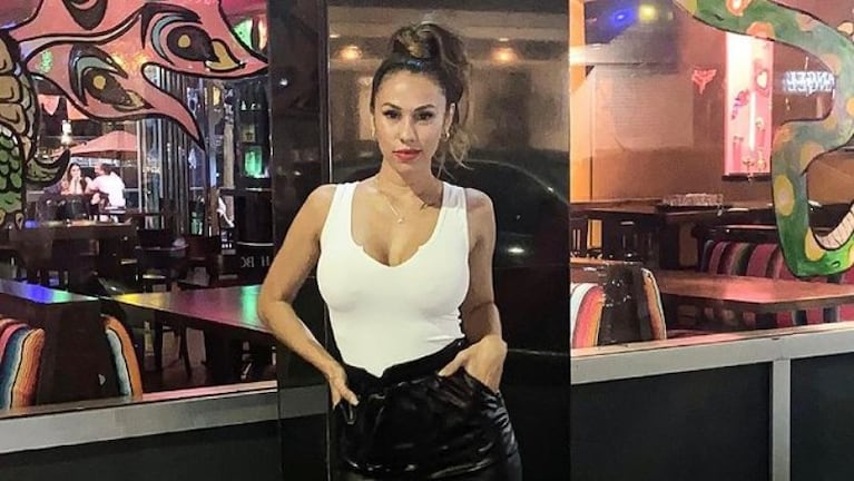 La bailarina criticó el hecho de que Pardo le maneje las redes sociales a su novio. 