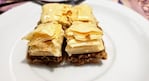 La baklava de Diran, un clásico armenio que se destaca en el Mercado Norte.