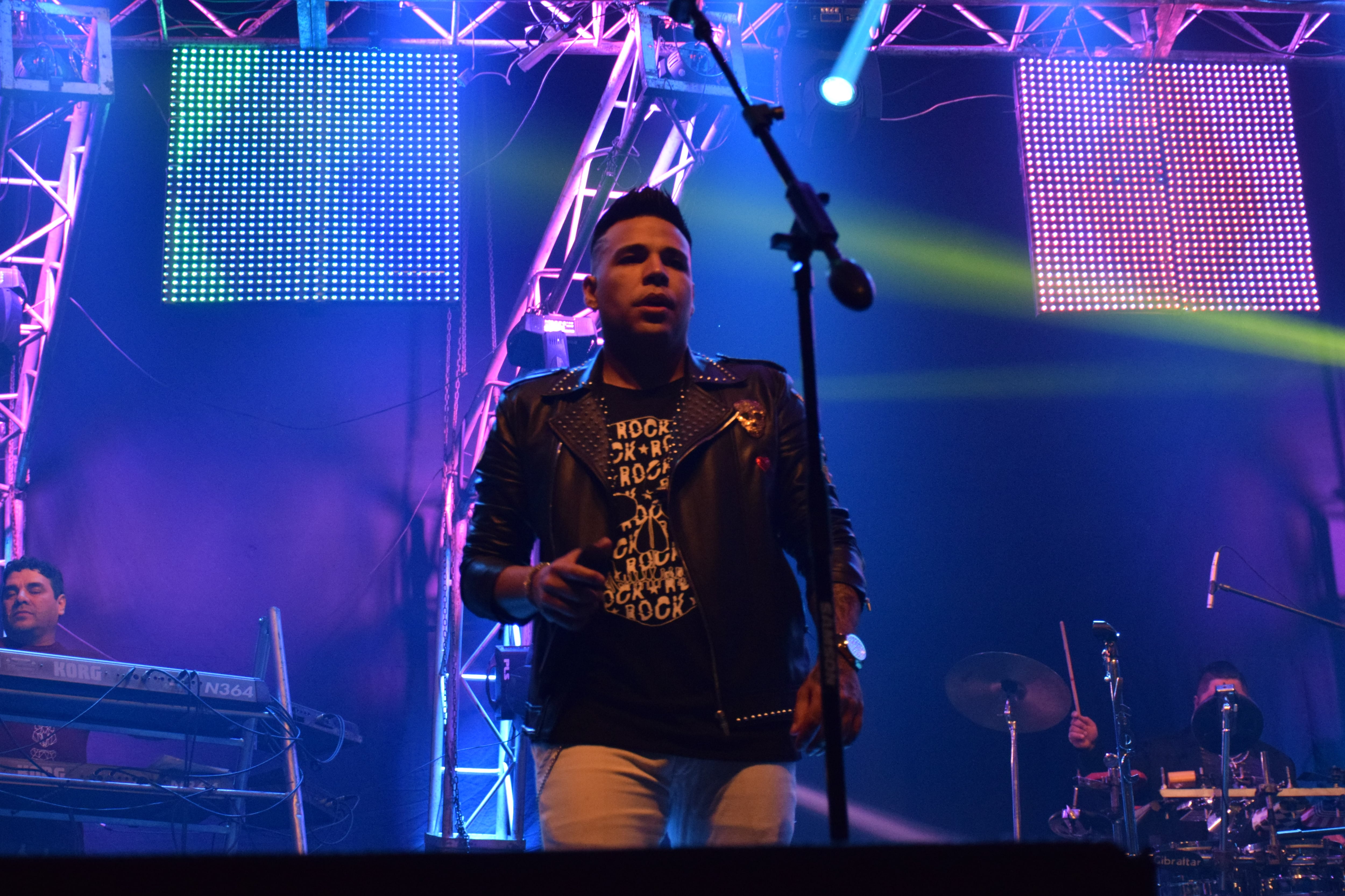 La banda celebró 23 años de fiesta y música en la Plaza de la música. Foto: ElDoce/Dahy Terradas