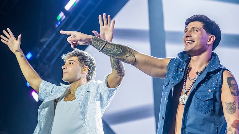 La banda compartió un video junto a un fanático.