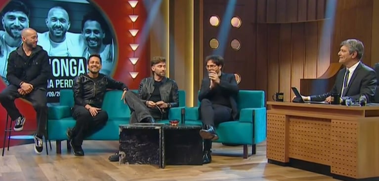 La banda cordobesa la rompió en el programa de Mario Pergolini.