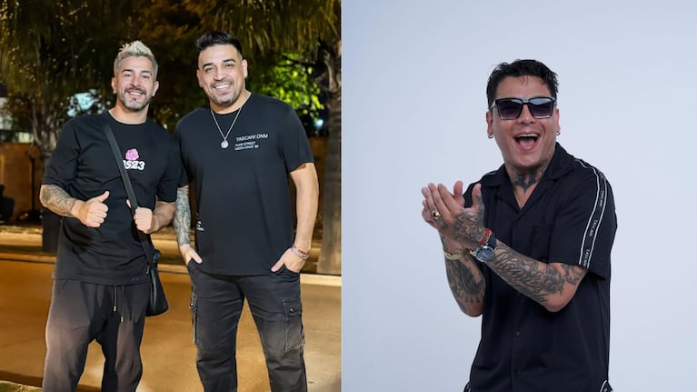 La banda cuartetera invitó al santafesino a su show en San Francisco.