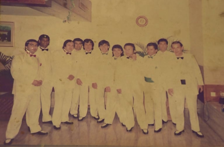 La banda de La Mona en los 80´.