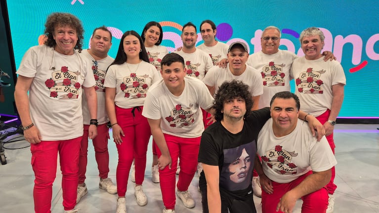 La banda estuvo invitada en Cuarteteando con La Negra y regalaron clasicazos de La Mona Jiménez
