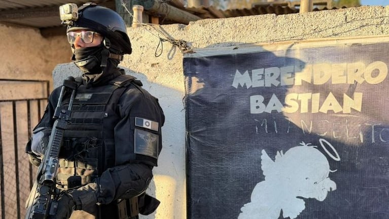 La banda narco usaba un merendero como pantalla para vender droga en barrio Guiñazú.