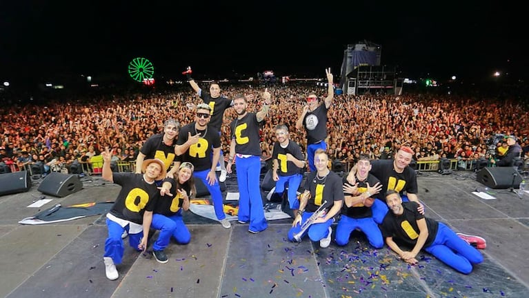 La banda se presentó en México en agosto pasado para festejar sus 25 años.