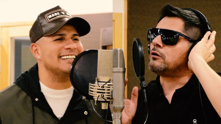 La banda sumó al artista de Vacomoloko para reversionar dos clásicos de rock.