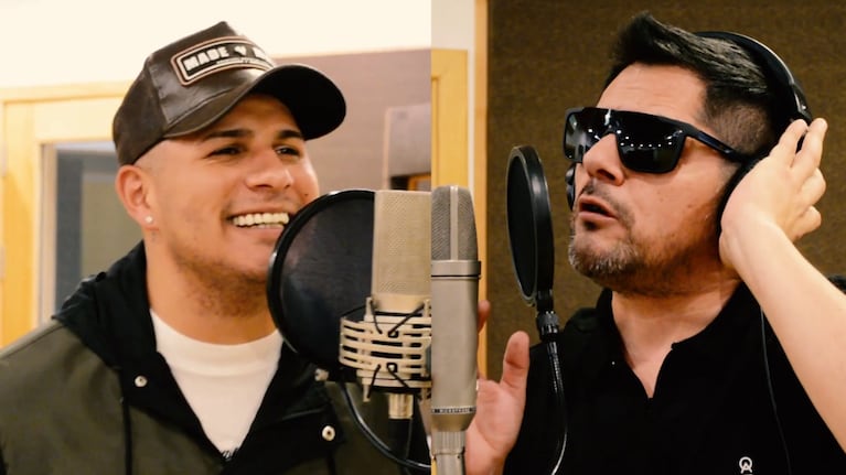 La banda sumó al artista de Vacomoloko para reversionar dos clásicos de rock.
