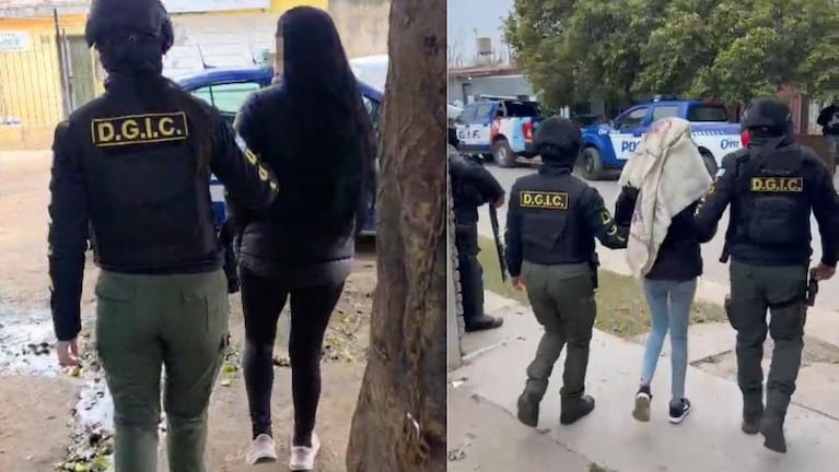 La banda usaba viudas negras para robar en casas.