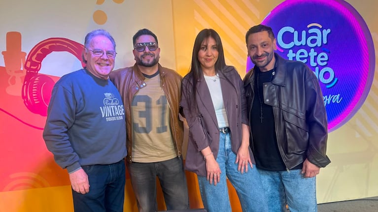 La banda visitó Cuarteteando con la Negra y recordaron con grandes anécdotas de su padre.