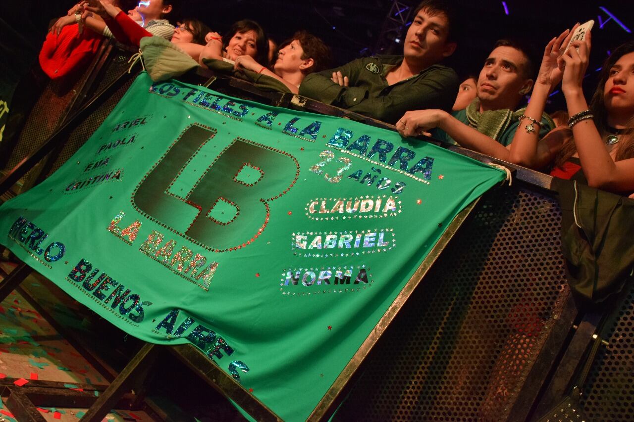 La Barra celebró sus 23 años con dos shows con entradas agotadas. Foto: Maxi López / ElDoce.tv.