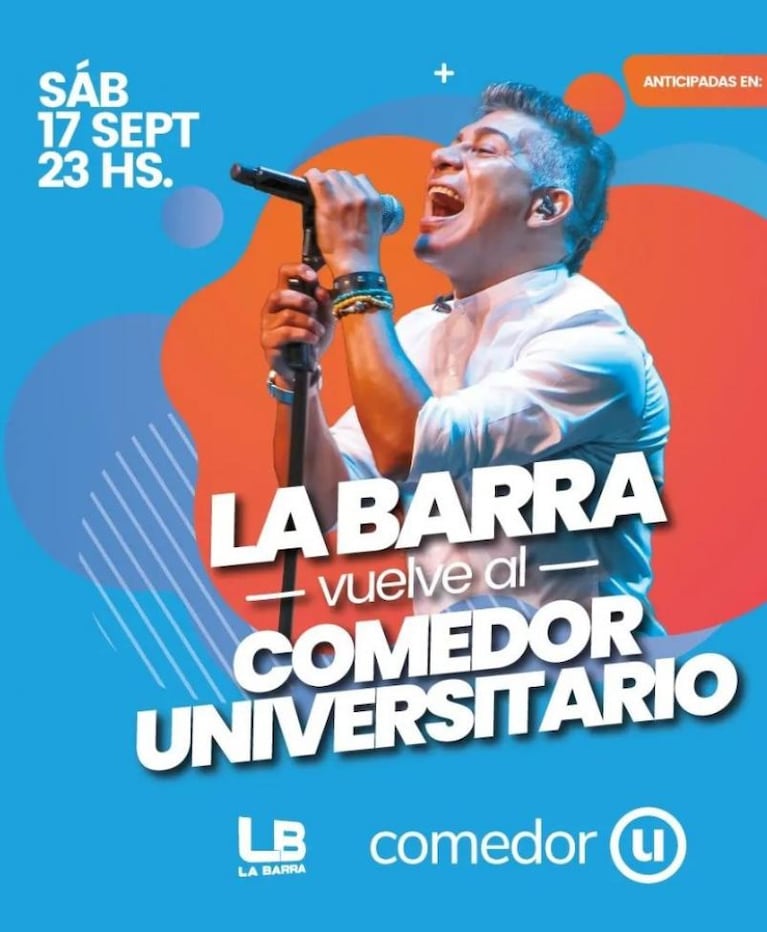La Barra regresa de España y ya piensa en sus shows en Córdoba