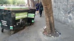 La beba fue encontrada entre un árbol y un contenedor de basura en la zona de los Capuchinos.