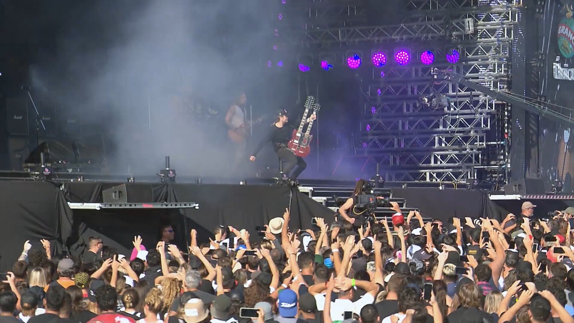 La Beba habló con los hermanos Sardelli luego de su presentación en el Cosquín Rock.​