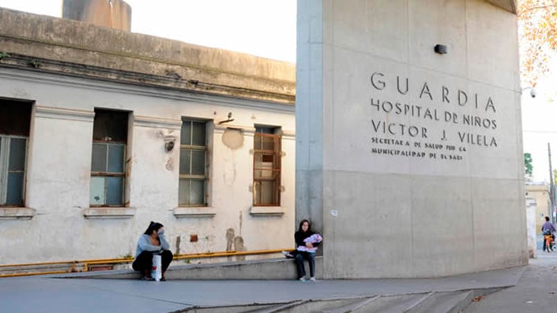 La beba se recupera en el Hospital de Niños Víctor J. Vilela.