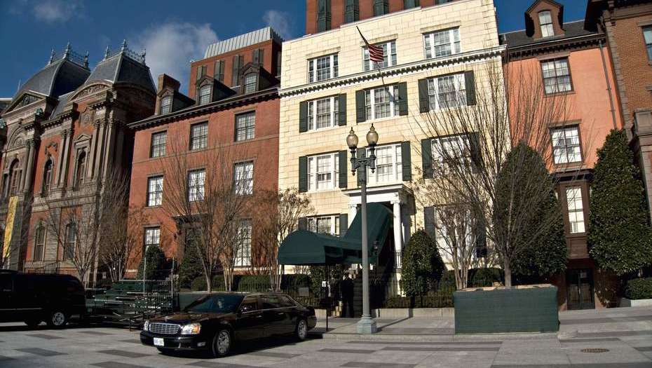 La Blair House lucirá la bandera argentina el miércoles.