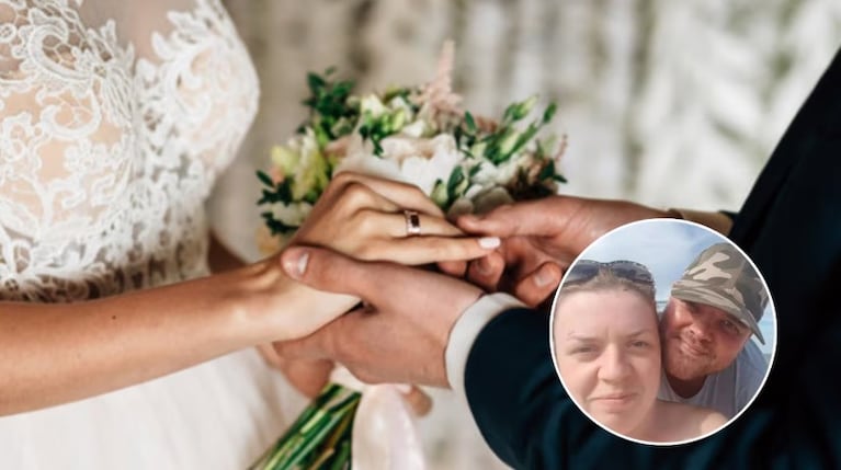 La boda fue el 3 de noviembre en la casa de la pareja.