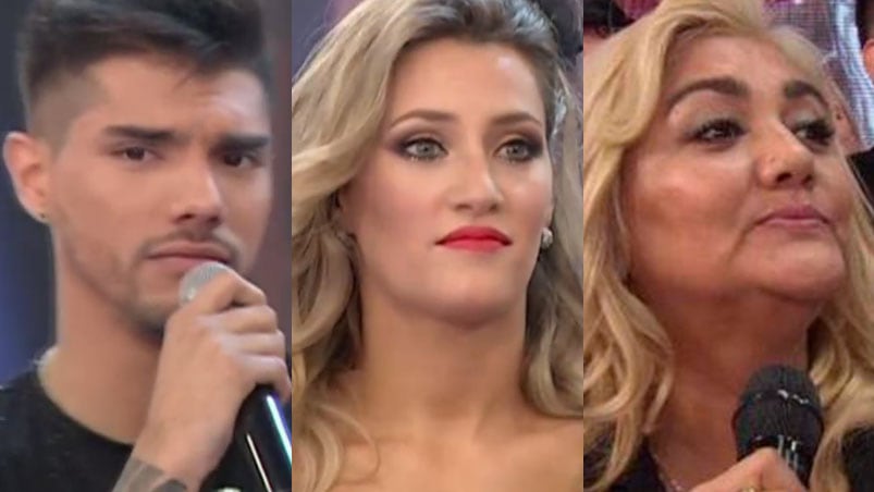 La Bomba y su hijo Tyago Griffo contra Mica Viciconte.