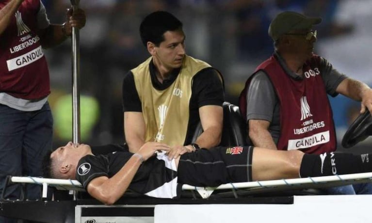 La brutal lesión que provocó el llanto de un jugador brasilero