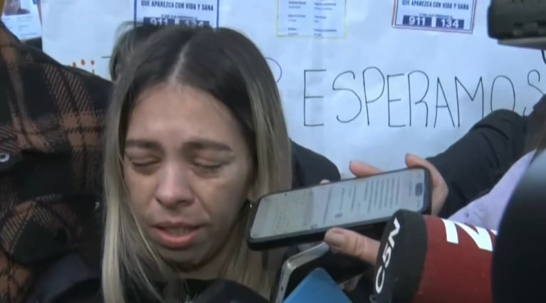 La búsqueda de Agostina EN VIVO: siguen los rastrillajes y Melisa Heredia fue trasladada a un hospital