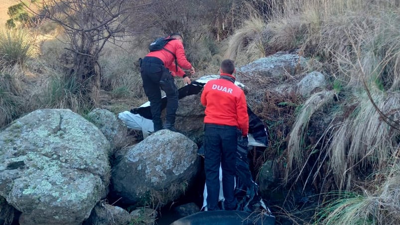 La búsqueda se extendió hacia una zona serrana de Calamuchita.